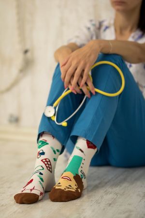 Arty Socks чорапи с Лекарка