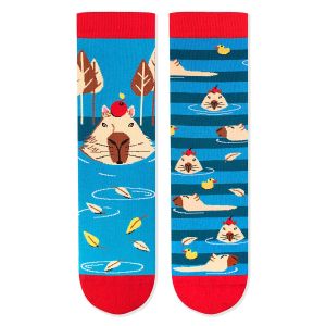 Arty Socks чорапи с Капибарата Георги - Тюркоаз