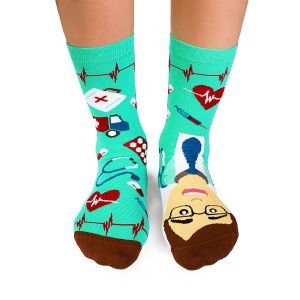 Arty Socks чорапи с Лекар