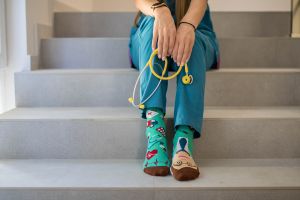 Arty Socks чорапи с Лекар