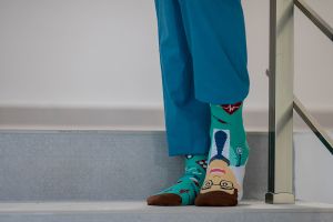 Arty Socks чорапи с Лекар