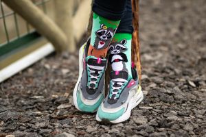 Arty Socks чорапи Влюбени Еноти - Зелен