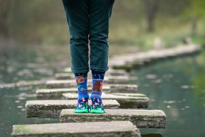 Arty Socks чорапи Влюбени Капибари - Тъмносин