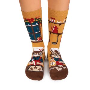 Arty Socks чорапи Коледна Приказка - Катерици
