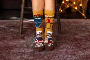 Arty Socks чорапи Коледна Приказка - Катерици
