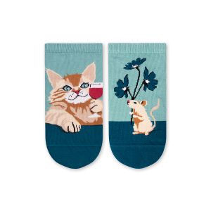 Arty Socks къси чорапи Котки и Мишки
