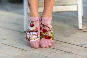 Arty Socks къси чорапи с Череши
