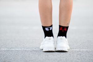 Памучни чорапи Active Day Ангел и Дявол – дамски