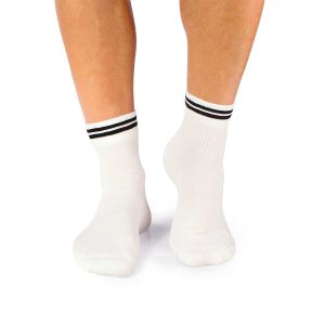 Памучни чорапи Active Day с Рингели - Бял – мъжки