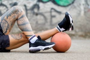 Памучни чорапи Active Day с Рингели - Бял – мъжки