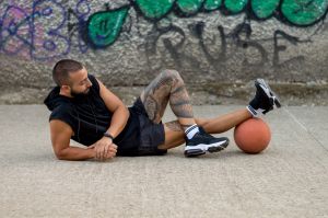 Памучни чорапи Active Day с Рингели - Бял – мъжки