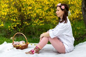 Фини Бамбукови чорапи с Магнолия