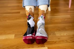 Arty Socks чорапи Градски Котки