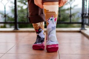 Arty Socks чорапи Градски Котки