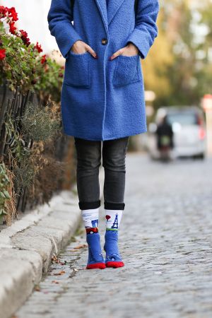 Arty Socks чорапи Париж - Син