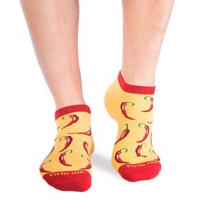 Къси Памучни чорапи с Люти Чушки – мъжки