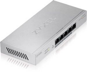 Switch 5-port ZyXEL GS-1200-5HPV2, Web Managed, Gigabit, PoE