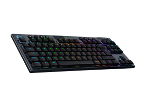 Безжична геймърска механична клавиатура Logitech G915X Lightspeed TKL - Tactile Switch