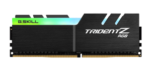 Памет G.SKILL Trident Z RGB 32GB(2x16GB) DDR4 3200MHz F4-3200C16D-32GTZR