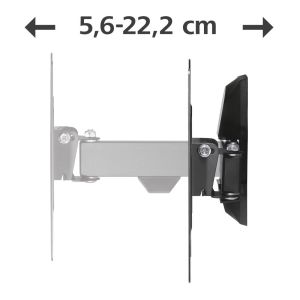 Hama TV Wall Bracket, Swivel, Tilt, 122 cm, 48", 220821