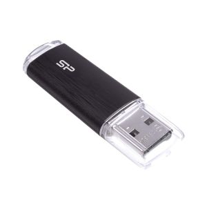 USB памет SILICON POWER Ultima U02, 8GB,USB 2.0 Черен