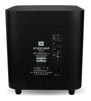 Високоефективен субуфер - JBL Studio 650P Home Audio Loudspeaker System