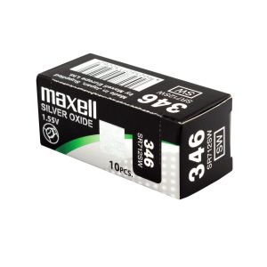 Бутонна батерия сребърна MAXELL SR712 SW 1.55V  / 346