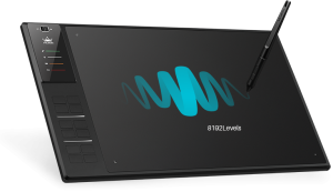 Graphic Tablet HUION Inspiroy WH1409 V2, WiFi 2.4Ghz