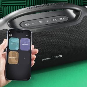 Hama Canton "UltiMate Pro" Bluetooth® Loudsp., Waterproof IPX6, Power Pack, 120W, blk