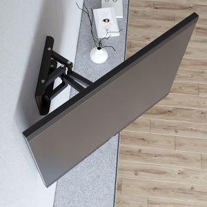 Hama TV Wall Bracket, Swivel, Tilt, Pull-out, 165 cm (65"), 220830