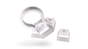 Капачки за механична клавиатура ENDORFY - 104 бр PBT, US Layout, Onyx White