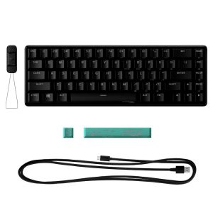 Gaming mechanical keyboard HyperX Alloy Origins 65, HyperX Aqua Switch