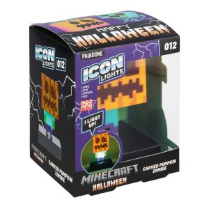 Paladone Icons: Minecraft - Zombie Jack O Lantern Light PP15302MCF figurine