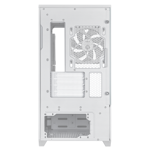 Кутия ASUS Prime AP202 ARGB mATX + 3 ARGB Вентилатора - White