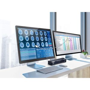 KVM превключвател, ATEN CM1942, 2-портов, USB, HDMI, DisplayPort, Mini-Matrix Boundless