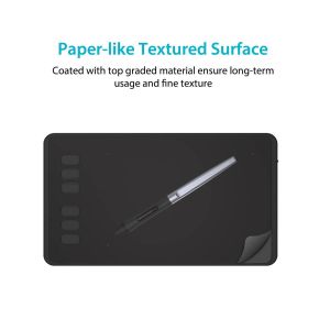 Графичен таблет HUION Inspiroy H640P, USB, Черен