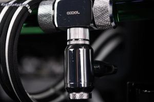 Alphacool Eiszapfen 2-way ball valve G1/4, Deep Black