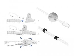 Комплект за управление на кабели Delock, 5 части
