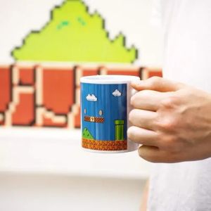 Чаша с термо ефект Paladone Super Mario - Heat Change Mug (300ml), PP2927NN