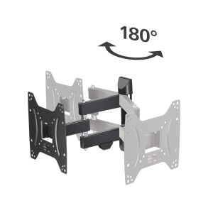 Hama TV Wall Bracket, Swivel, Tilt, Pull-out, 122 cm (48"), 220822 
