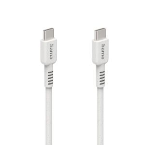 Кабел за зареждане HAMA "Eco", USB-C - USB-C, 1 м, 187282