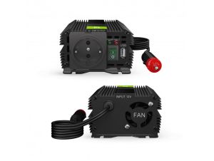 Inverter GREEN CELL  PRO 12V  150W/300W Modified Sine Wave