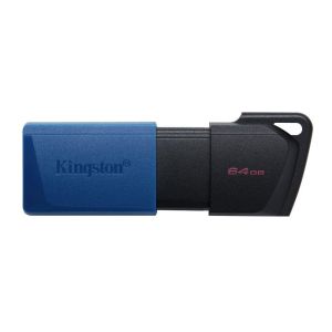 USB памет KINGSTON DataTraveler Exodia M, 64GB,USB 3.2 Gen 1, Черна