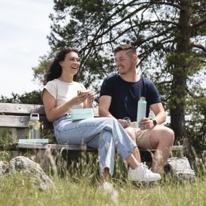 Бутилка за течности Xavax To Go, 750 ml,неръждаема стомана, двойна изолация, винтова капачка