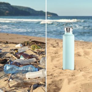 Бутилка за течности Xavax To Go, 750 ml,неръждаема стомана, двойна изолация, винтова капачка