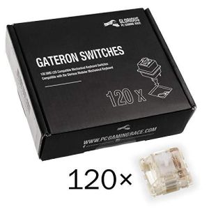 Glorious MX Switches for mechanical keyboards Gateron Clear 120 pcs