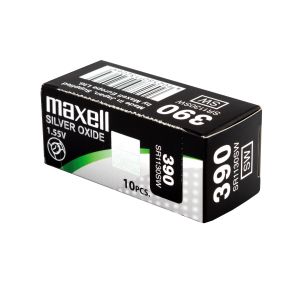 Бутонна батерия сребърна MAXELL SR1130 SW /AG10/ 389/390/  1.55V