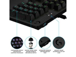Gaming Mechanical keyboard Logitech G512 GX Brown Tactile Switch