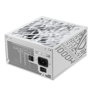 Power Supply ASUS ROG STRIX 1000W White Edition, 80+ Platinum PCIe 5.1, Fully Modular
