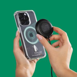 HAMA Безжично зарядно устройство Qi2, 15 W, черно, за Apple